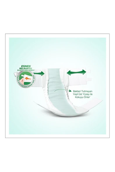 EVONY Belbantlı Premıum Yetişkin Hasta Bezi L Beden 30 Adet - Resim 2