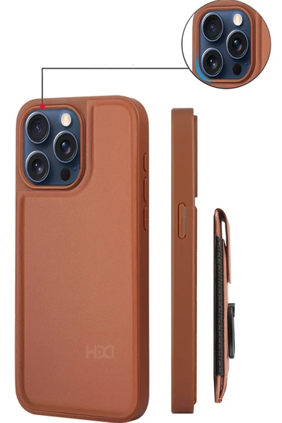 Samsung Galaxy S24 HBC-228 Havana Magnet Kartvizitli Kapak - Siyah - Resim 8