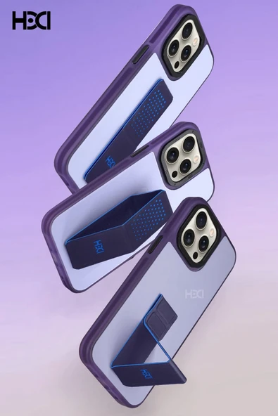 iPhone 15 Pro Max HBC-239 Colombo Standlı Kapak - Koyu Yeşil - Resim 2