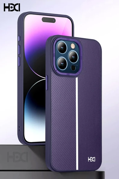 iPhone 15 Pro Kılıf HBC-155 Lizbon Kapak - Lacivert - Resim 11