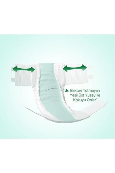 EVONY Premium Belbantlı Büyük Large L Hasta Bezi 90 Adet - Resim 2