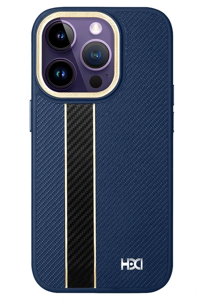 iPhone 14 Pro Kılıf HBC-163 Times Kapak - Lacivert ürün görseli 1