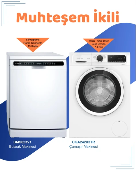 Profilo 2'li Avantajlı Set ( BMS623V1- CGA242X3TR )