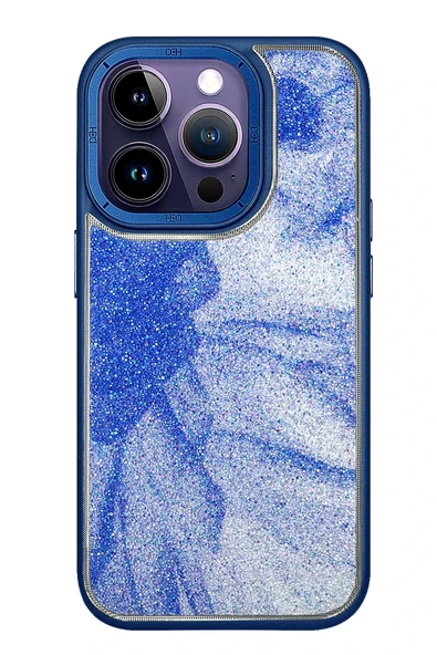 iPhone 15 Pro Max HBC-201 Salvador Simli Kapak - Lacivert ürün görseli 1