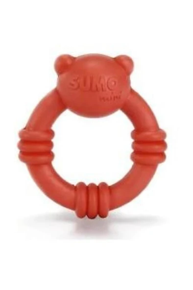 Beeztees Sumo Mini Dental Oyuncak Kırmızı 9,5x10cm ürün görseli 1