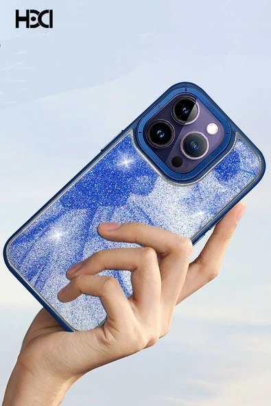 iPhone 13 Pro Max HBC-201 Salvador Simli Kapak - Kahverengi - Resim 3