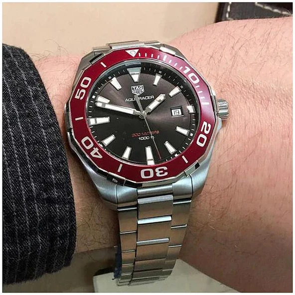 Tag Heuer Aquaracer WAY101B.BA0746 Erkek Kol Saati - Resim 3