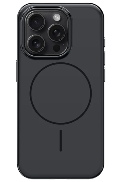 iPhone 15 Pro Max HBC-300 Beat Magsafe Kılıf - Siyah ürün görseli 1