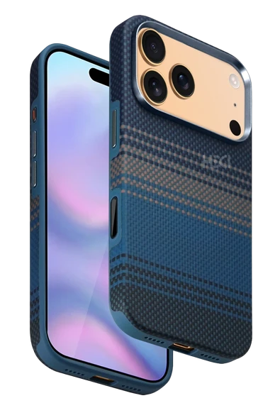 Apple iPhone 17 Pro Max HBC-377 Kevlar Slim Magsafe Kapak - Ay Doğumu ürün görseli 1