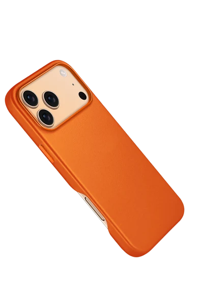 Apple iPhone 17 Pro HBC-242 Dividing Magsafe Kapak - Turuncu - Resim 4