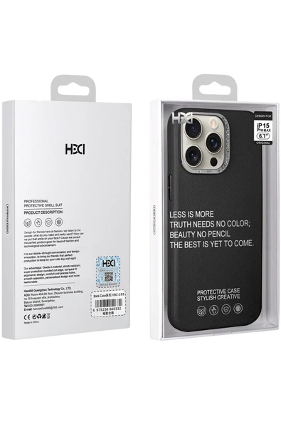 iPhone 14 Pro Max HBC-255 Viyana Kapak - Turuncu - 5