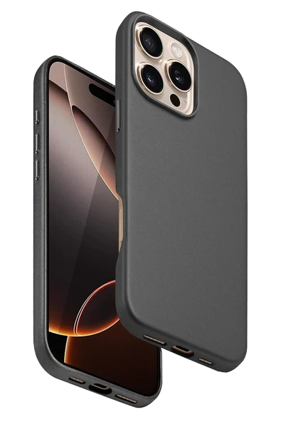 Apple iPhone 16 Pro Max HBC-242 Dividing Magsafe Kapak - Titan Gri - Resim 5