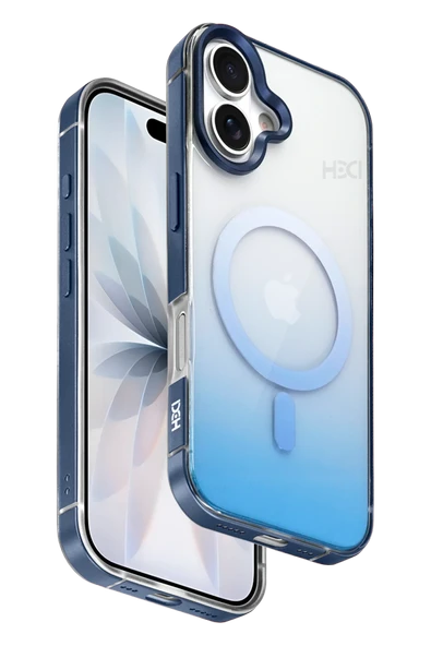 Apple iPhone 17 HBC-395 Altai Magsafe Kapak - Mavi ürün görseli 1