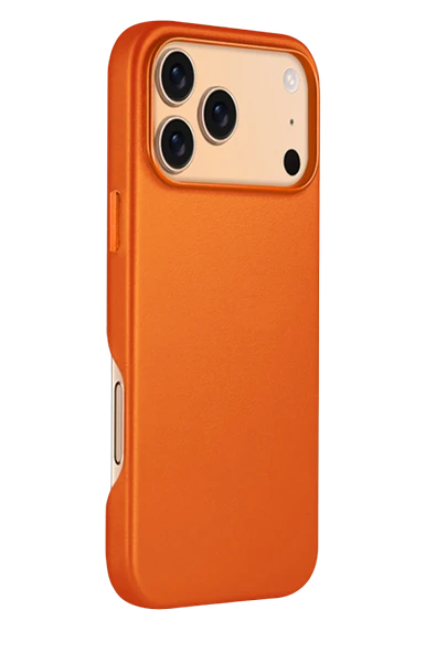 Apple iPhone 17 Pro HBC-242 Dividing Magsafe Kapak - Turuncu - Resim 3