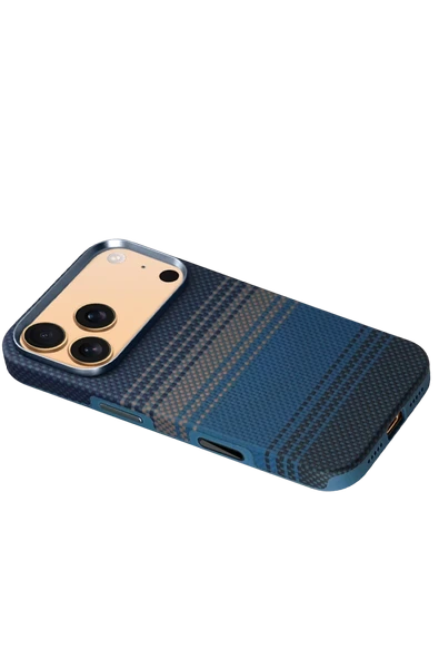 Apple iPhone 17 Pro Max HBC-377 Kevlar Slim Magsafe Kapak - Ay Doğumu - Resim 4