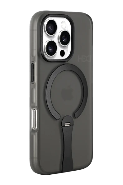 Apple iPhone 16 Pro Max HBC-354 Kunlun Standlı Magsafe Kapak - Siyah ürün görseli 1
