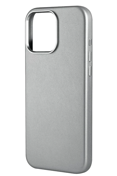 Apple iPhone 15 Pro Max HBC-242 Dividing Magsafe Kapak - Gri - Resim 3