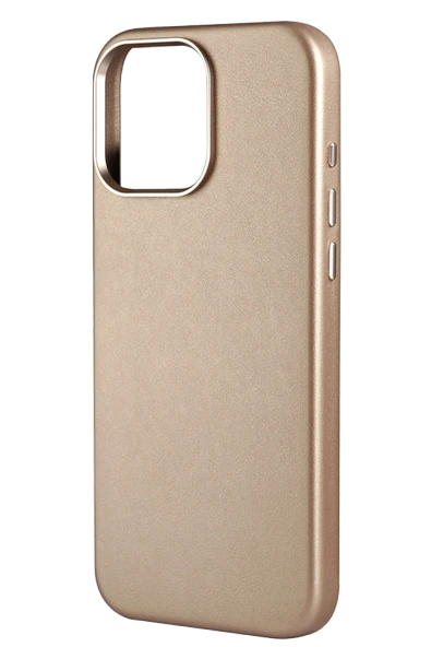 Apple iPhone 16 Pro HBC-242 Dividing Magsafe Kapak - Çöl Titanyum - Resim 3