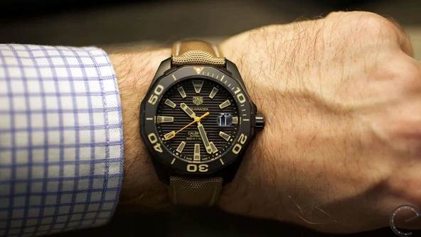 TAG Heuer Aquaracer Automatic WAY208C.FC6383 Erkek Kol Saati - Resim 2