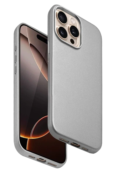 Apple iPhone 15 Pro Max HBC-242 Dividing Magsafe Kapak - Gri ürün görseli 1