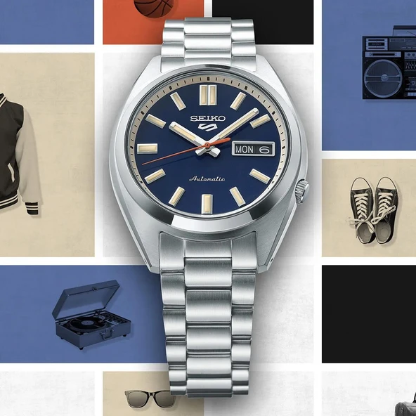 SRPK87K1 Seiko 5 Sports Otomatik Erkek Kol Saati SRPK87K - Resim 5