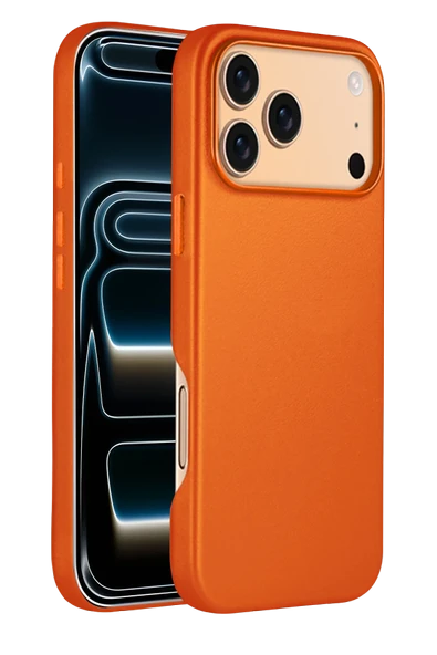 Apple iPhone 17 Pro HBC-242 Dividing Magsafe Kapak - Turuncu ürün görseli 1