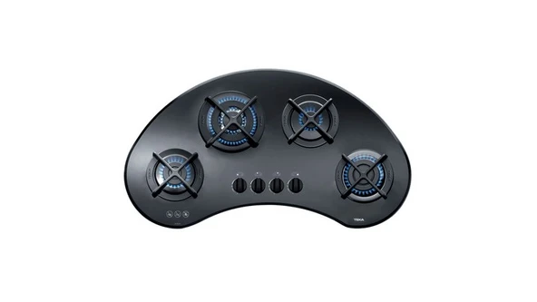 TEKA VR 90 4G AI AL TR CI 90 CM. SİYAH CAM ANKASTRE OCAK ürün görseli 1