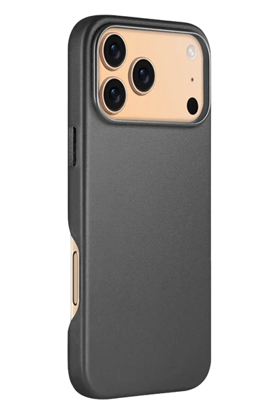 Apple iPhone 17 Pro HBC-242 Dividing Magsafe Kapak - Titan Gri - Resim 3