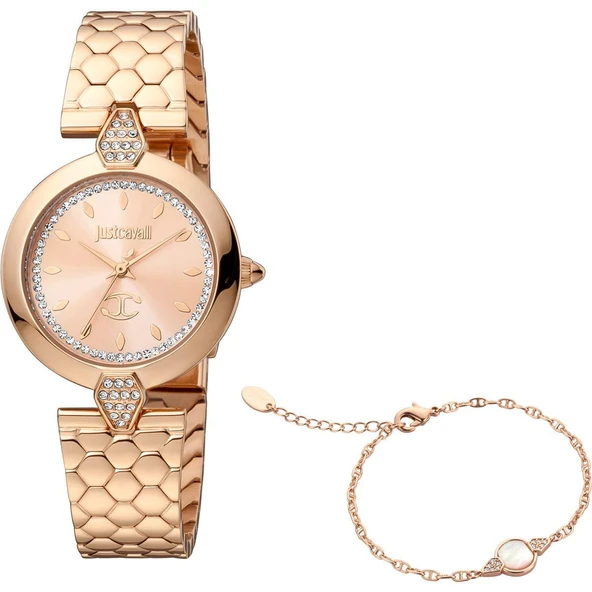 Just Cavalli JC1L194M0075 Kadın Kol Saati - Resim 4