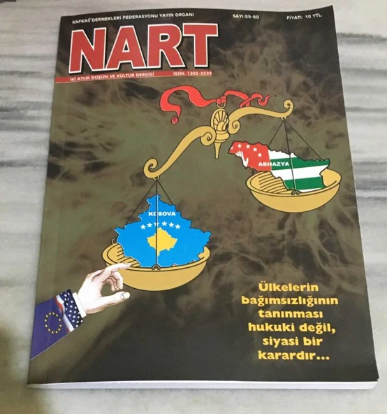 NART Dergisi 2008 Sayı 59 - 60 ( İçindekiler ikinci görselde ) (Sahafiye Kitap)