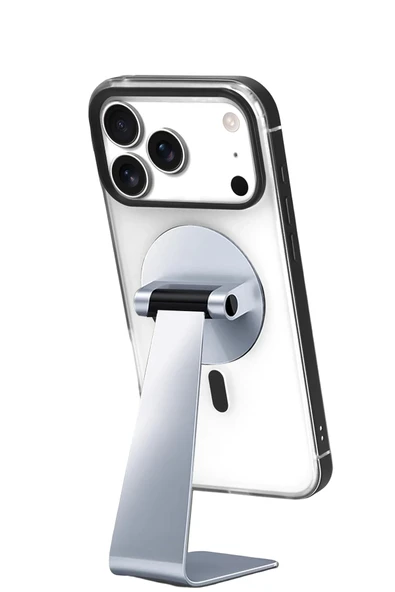 Apple iPhone 17 Pro Max HBC-394 Himalayas Magsafe Kapak - Siyah - Resim 4