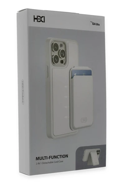 Samsung Galaxy S24 Ultra HBC-247 Atina Kartvizitli Kapak - Derin Mor - Resim 7