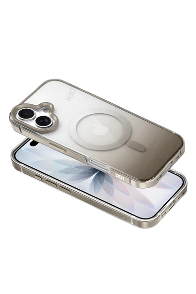 Apple iPhone 17 HBC-395 Altai Magsafe Kapak - Titan Gri - Resim 2