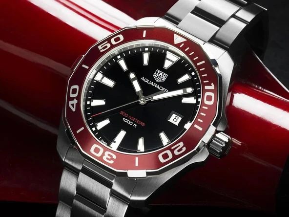 Tag Heuer Aquaracer WAY101B.BA0746 Erkek Kol Saati - Resim 4