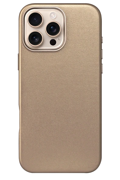 Apple iPhone 16 Pro HBC-242 Dividing Magsafe Kapak - Çöl Titanyum - Resim 6