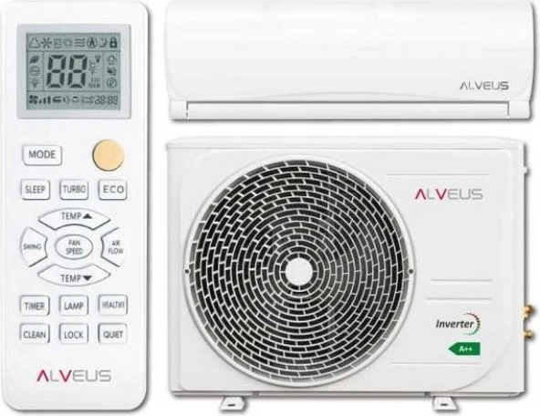 Alveus ALV12 A++ 12000 BTU Inverter Duvar Tipi Klima - 4