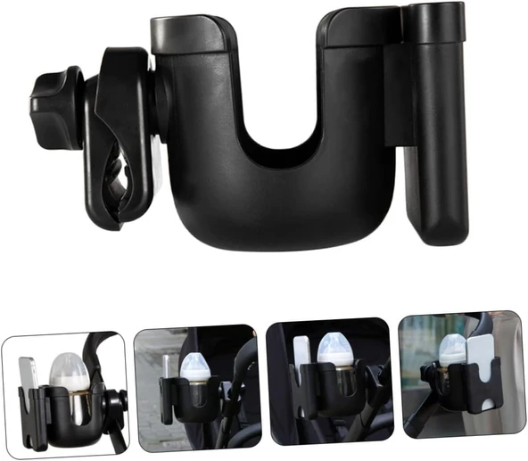 Bebek Arabası Çok Amaçlı Telefon Tutucu