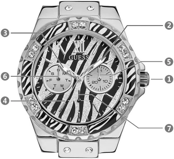 Guess GUW0775L12 Kadın Kol Saati - Resim 3