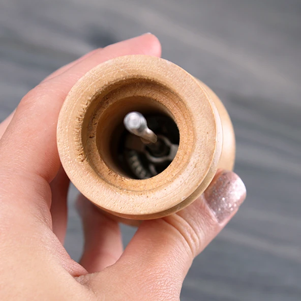 Bambu El Değirmeni 15 cm - Resim 4