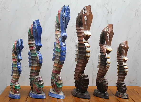 Ahşap 3'lü Denizatı ürün görseli