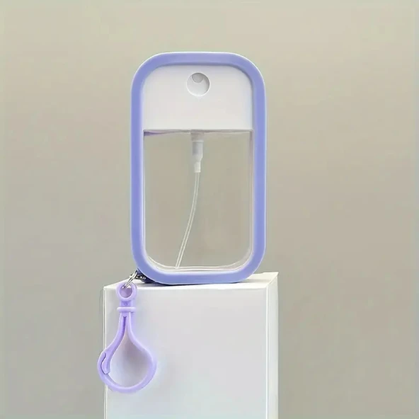 Silikon Kılıflı Anahtarlıklı Sprey Şişesi - Resim 3