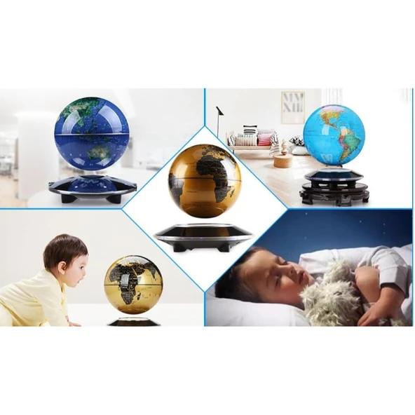 Manyetik Dünya Küre Işıklı - Resim 2