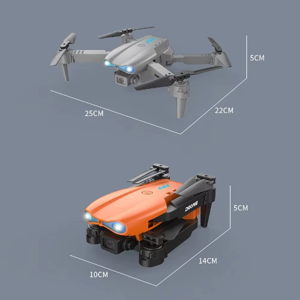 E99Pro Wi-Fi Drone - Resim 2
