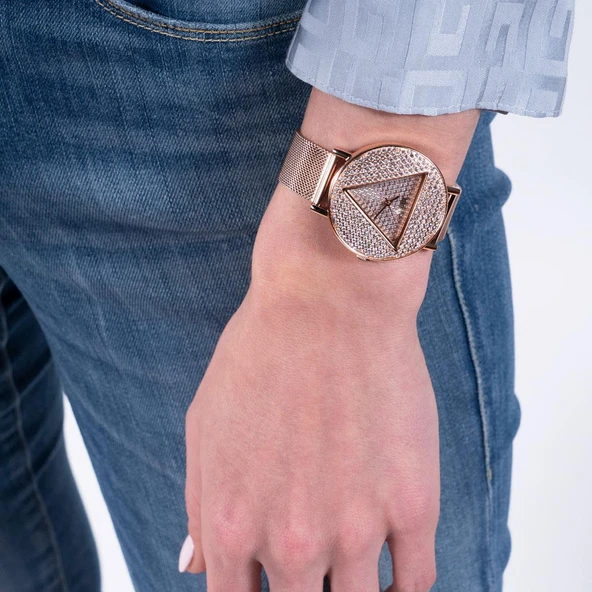Guess Iconic GUGW0477L3 Rose Gold Kadın Kol Saati - Resim 3