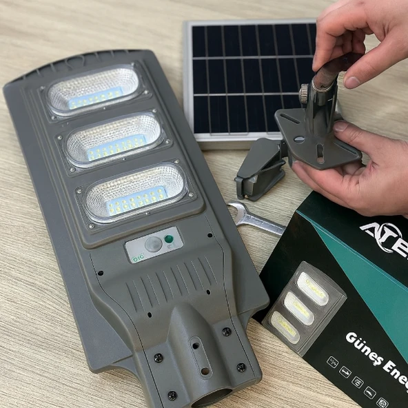 Güneş Enerjili Sokak Lambası 120 W - Resim 2