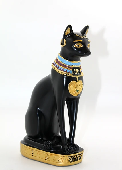 Polyester Mısır Kedisi Figürü ürün görseli
