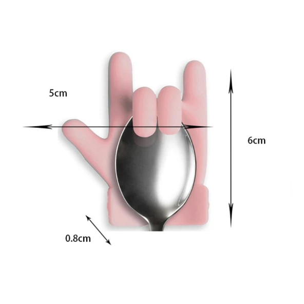 2'li Silikon Tutucu Çay ve Kahve Aksesuar Seti - Resim 3