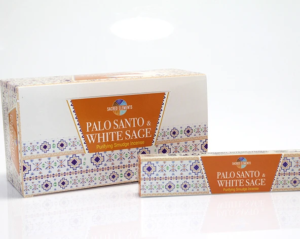 Hem Sacred Elements Palo Santo White Sage Masala Tütsü ürün görseli