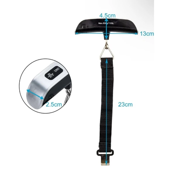 Elektronik El Bagaj - Valiz Tartısı - Resim 3