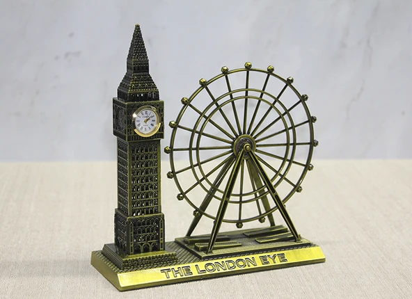 Metal Saat Kulesi Dönme Dolap ürün görseli